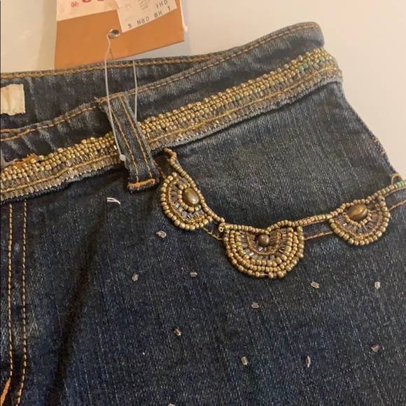 Miss F & 2 beaded jeans size M - Picture 9 of 15